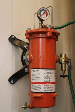 719030-28 Blästercontainer 4.5x3.3m med travers