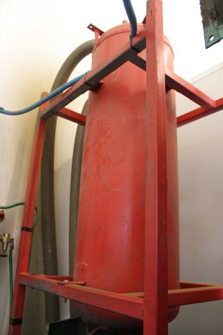 719030-29 Blästercontainer 4.5x3.3m med travers