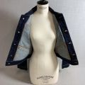791481-3 Womens denim jacket studs Self Cinema (Size 34)