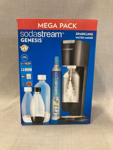 792923-2 SodaStream Genesis Megapack Titanium / silver