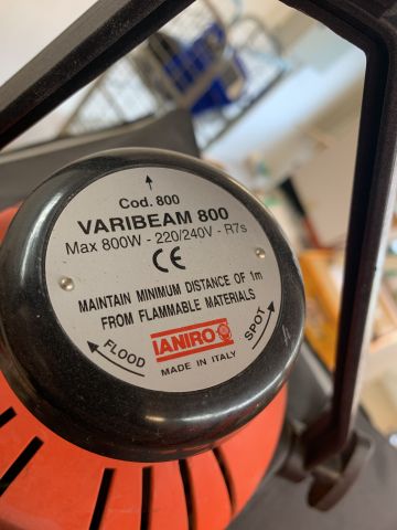 780960-4 Photo lamp Ianiro 800, Light box on tripod