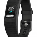 792573-3 Activity bracelet Garmin Vivosmart 4, Black / Slate L - Garmin Vivofit 4 Black (S / M)