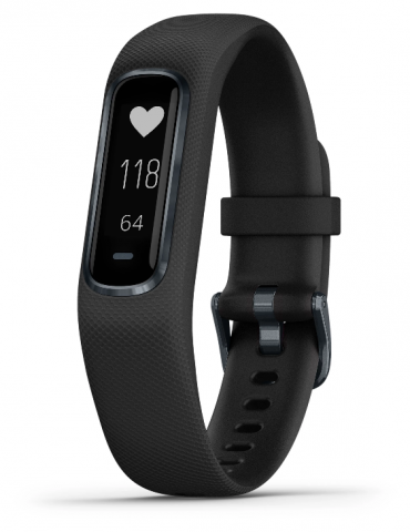 792573-2 Activity bracelet Garmin Vivosmart 4, Black / Slate L - Garmin Vivofit 4 Black (S / M)