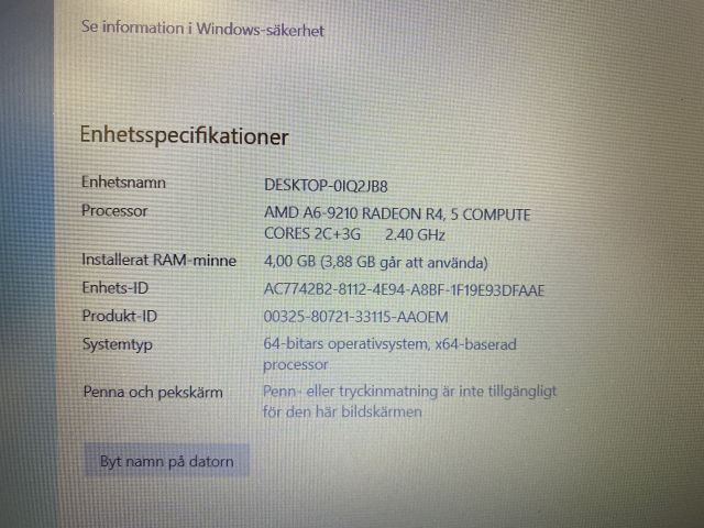 745382-18 Laptop - Acer Aspire F5-522 - 2017