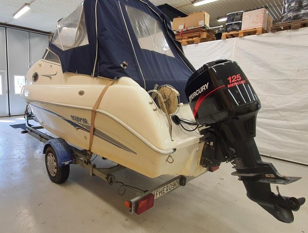 797800-4 Aquamar Bahia 2007 with Mercury 125 hp 2 stroke 2001 + boat trailer Thule 1300kg