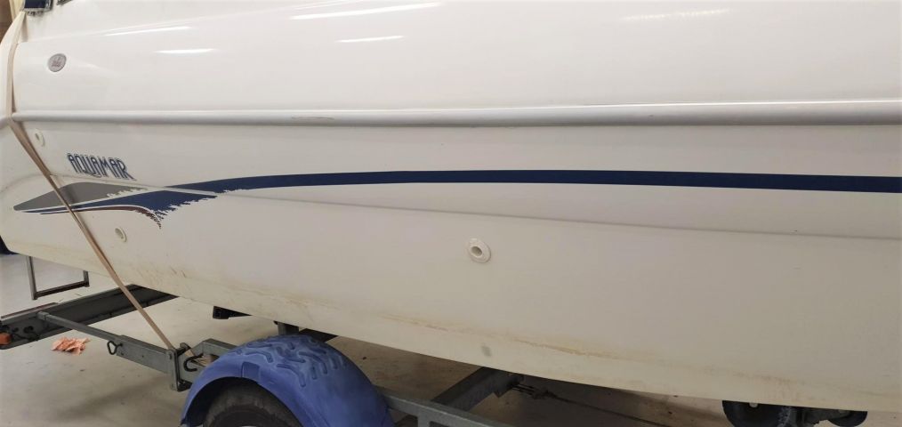 797800-13 Aquamar Bahia 2007 with Mercury 125 hp 2 stroke 2001 + boat trailer Thule 1300kg