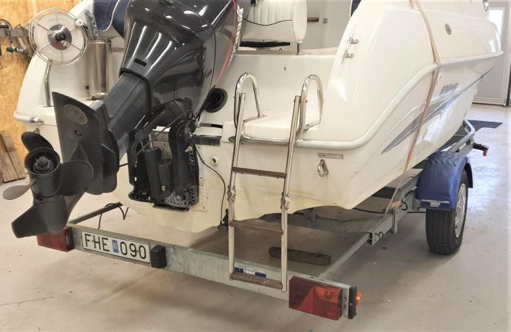 797800-18 Aquamar Bahia 2007 with Mercury 125 hp 2 stroke 2001 + boat trailer Thule 1300kg