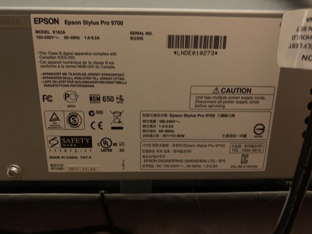 624454-9 Large format printer Epson Stylus Pro 9700