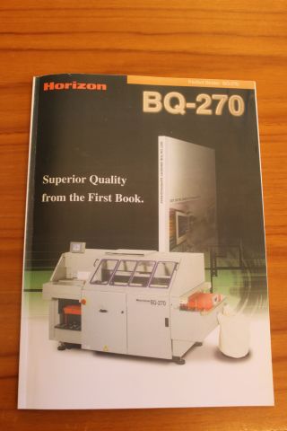 624447-15 Bookbinding machine Horizon Perfect Binder BQ-270