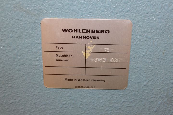 624448-7 Cutting machine Wohlenberg 76