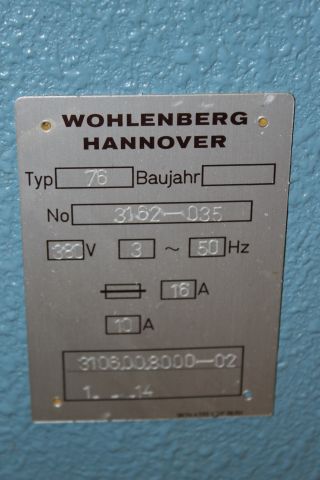 624448-12 Cutting machine Wohlenberg 76