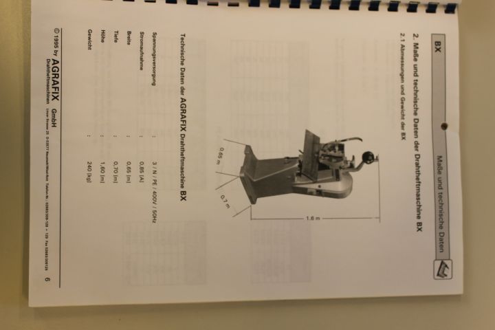 624452-6 Older stapler Agrafix BX
