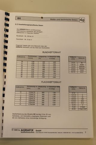 624452-7 Older stapler Agrafix BX