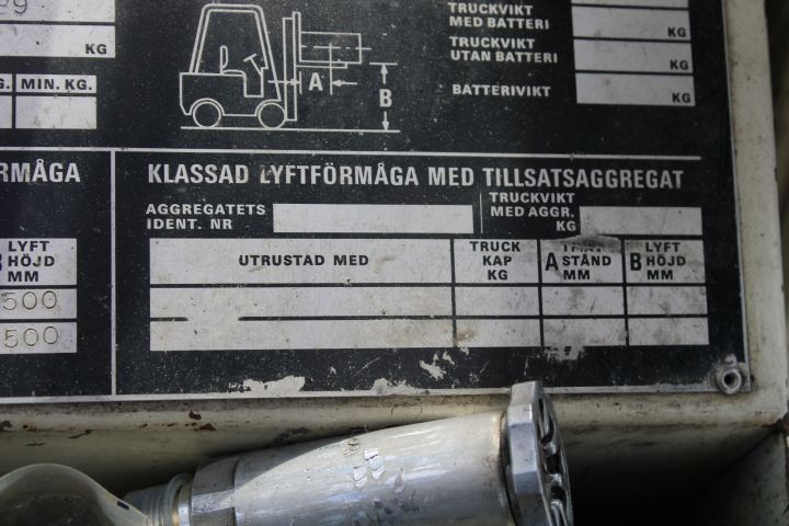 799034-17 Counterbalance Forklift Datsun EFO2A25 (2.5 tons)