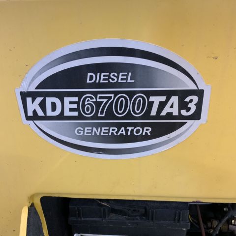 785759-3 Diesel generator Kipor KDE6700TA3