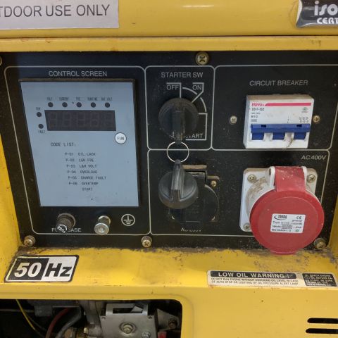 785759-4 Diesel generator Kipor KDE6700TA3