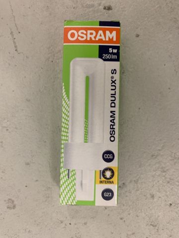 711762-8 Stock compact fluorescent lamps Airam, Osram, Megaman