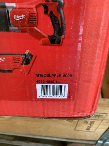799598-4 Tool Pack Milwaukee M18 CBLPP4B-502B