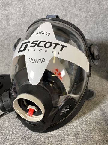 745689-2 Protective mask - SCOTT Phantom Vision with waist belt and battery pack