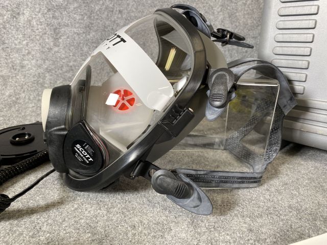 745689-3 Protective mask - SCOTT Phantom Vision with waist belt and battery pack