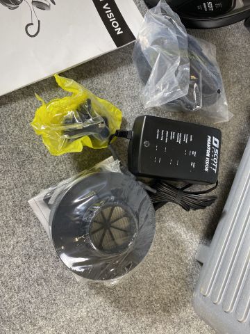 745689-11 Protective mask - SCOTT Phantom Vision with waist belt and battery pack