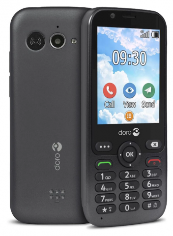 798880-1 Mobile phone Doro 7011 Graphite 4G
