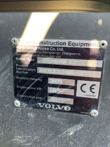 744868-89 Volvo Ecr 235E L incl. Accessories 5389h