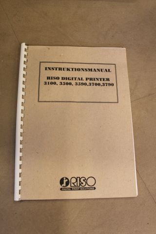 624450-8 Black and white printer Riso RP3700