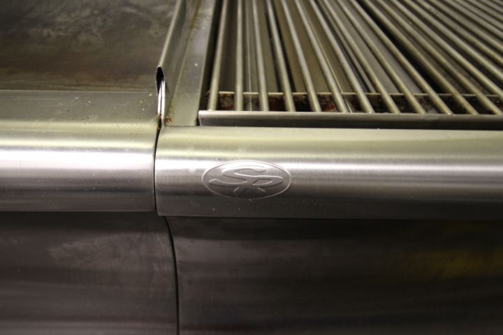 798467-2 Restaurant grill with two zones Visvardis G270C -2018 gas-powered