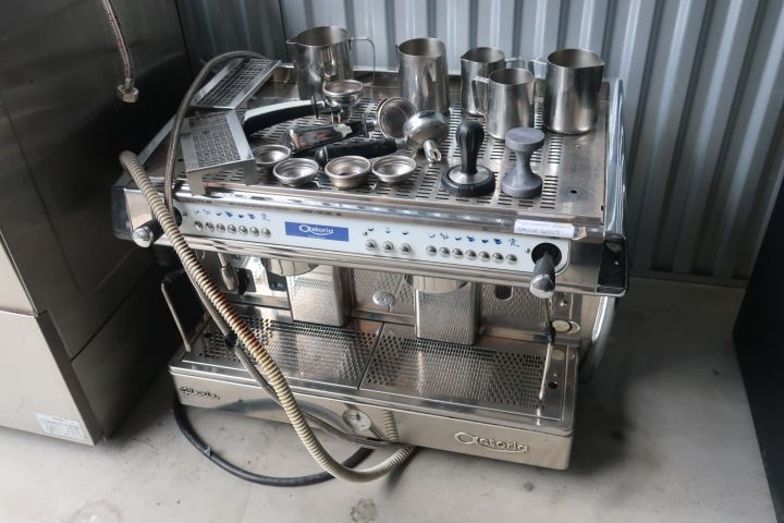 793026-2 Espresso machine, Astoria Gloria, with various accessories
