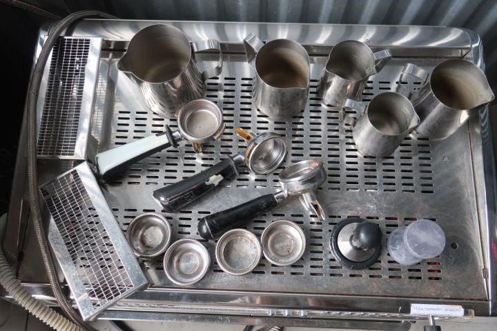 793026-21 Espresso machine, Astoria Gloria, with various accessories