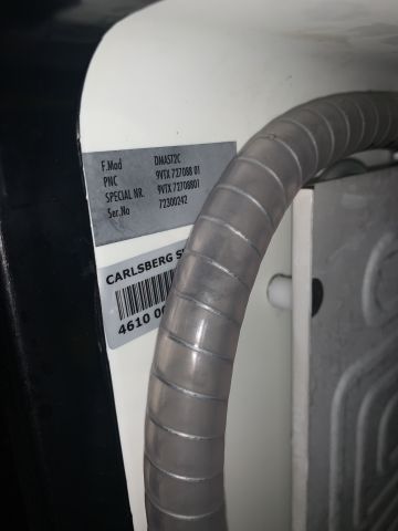 796844-7 Drain with refrigerator Electrolux Draft Master