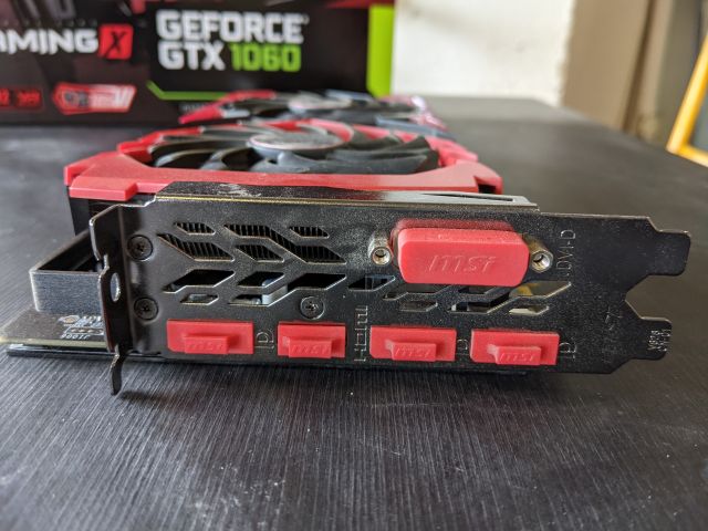 608108-3 Used MSI GeForce GTX 1060 6GB Gaming X