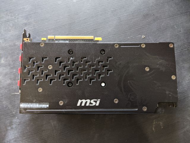 608108-9 Used MSI GeForce GTX 1060 6GB Gaming X