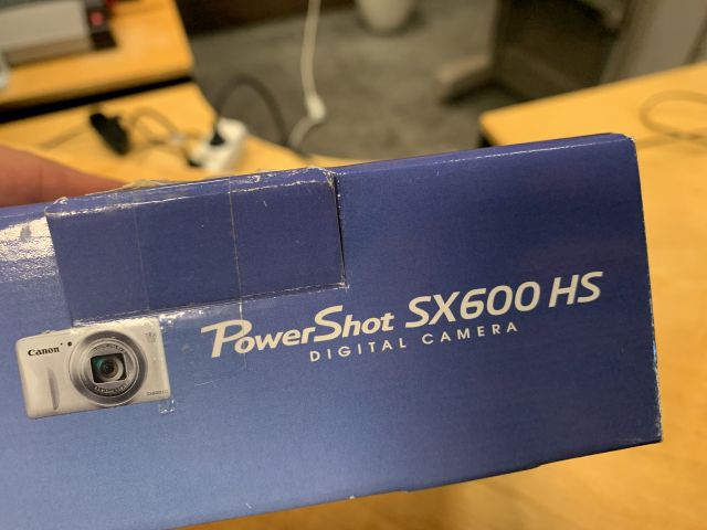 798586-7 Canon PowerShot SX600 HS Digital Camera