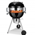 800800-1 Charcoal grill Austin and Barbeque AABQ Charcoal 57cm and Pizzakit