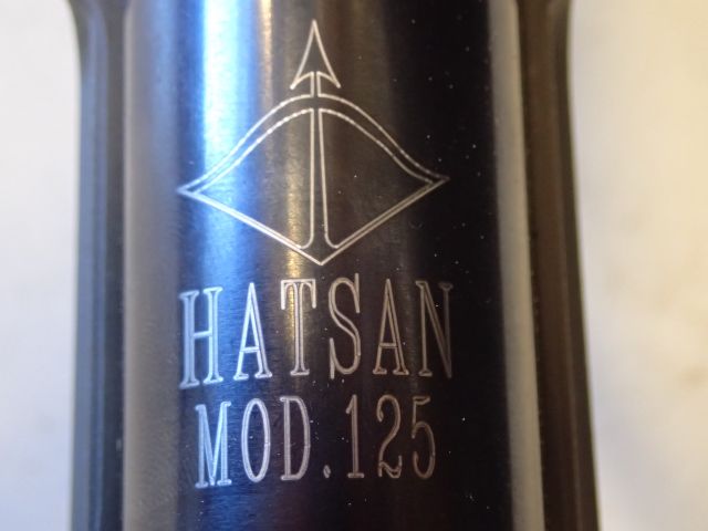 753183-2 Air rifle 5.5. Hatsan 125 Quattro Trigger with binocular sight.