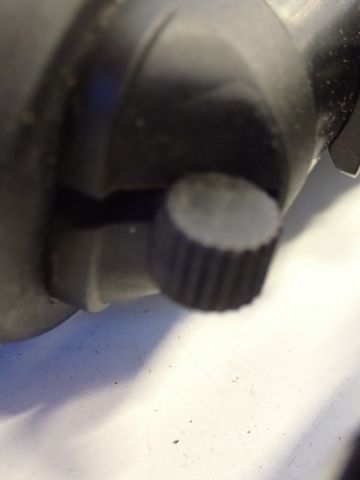 753184-19 Air rifle 5.5. Hatsan 125 Quattro Trigger with binocular sight.