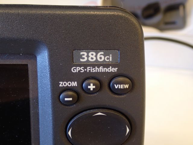 753186-4 Humminbird 386ci GPS fish finder with fish camera