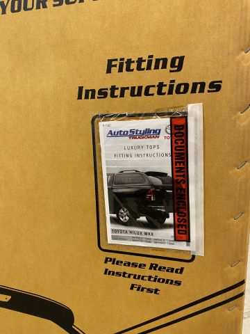 778860-17 Truckman S-Series Solid Double Doors Pure White Hilux MK8