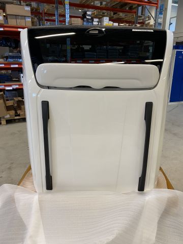 778860-2 Truckman S-Series Solid Double Doors Pure White Hilux MK8