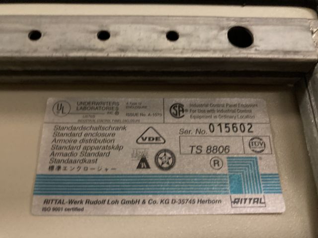 768510-19 Control cabinet Rittal 7 pcs, empty