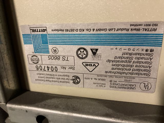 768510-21 Control cabinet Rittal 7 pcs, empty