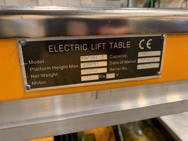 768470-4 Electric lifting table Silverstone 500kg -2020