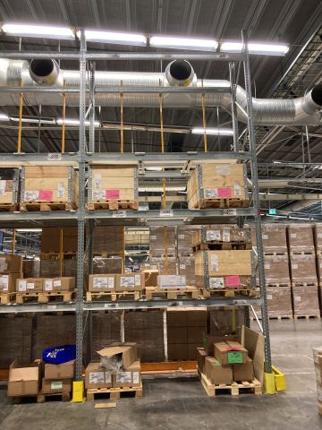 768509-5 Pallet rack P90 Silverline Gable type M 4 sect