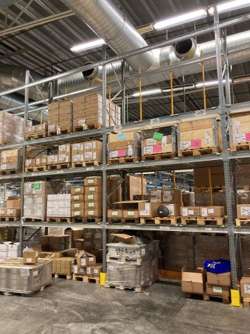 768509-6 Pallet rack P90 Silverline Gable type M 4 sect