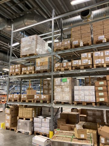 768509-7 Pallet rack P90 Silverline Gable type M 4 sect