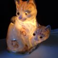 753192-3 Porcelain Figures & Animal Lamps