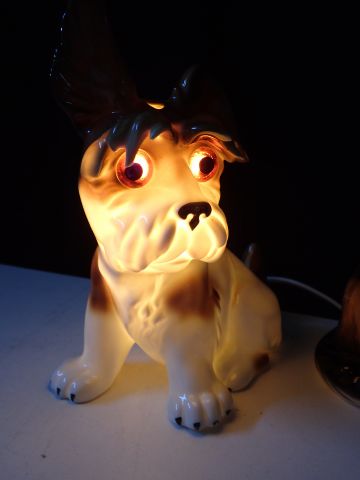 753192-4 Porcelain Figures & Animal Lamps