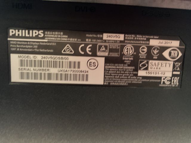 798600-7 Computer screen Philips 22-24 ", 6 pcs